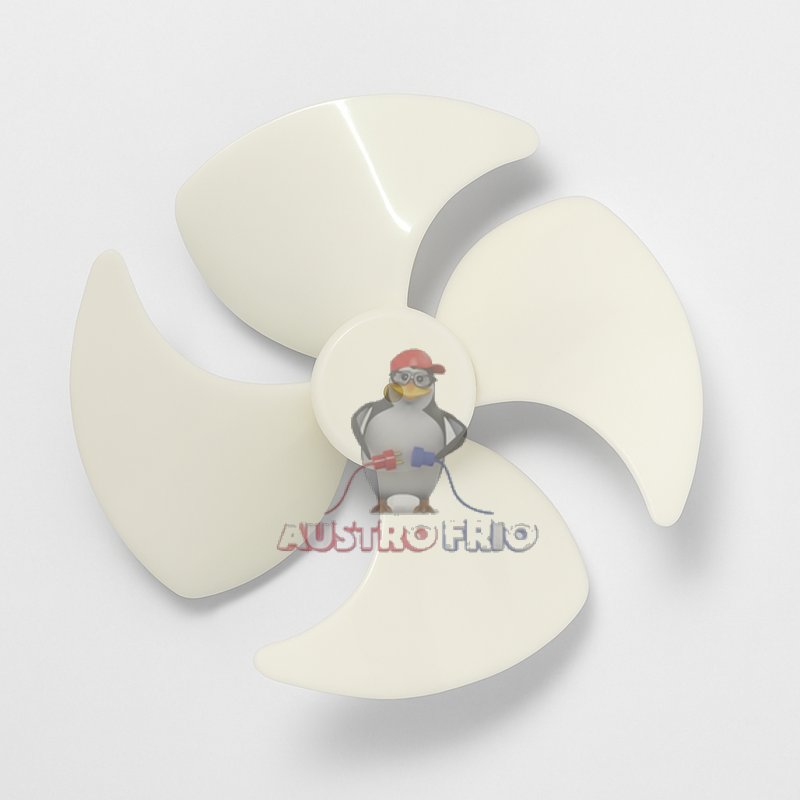 ASPA DE VENTILADOR GIRO IZQUIERDO