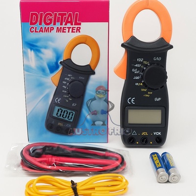 AMPERÍMETRO DIGITAL CON PINZA