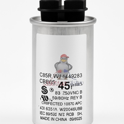 CAPACITOR DE MARCHA 45 UF A 127 250VAC