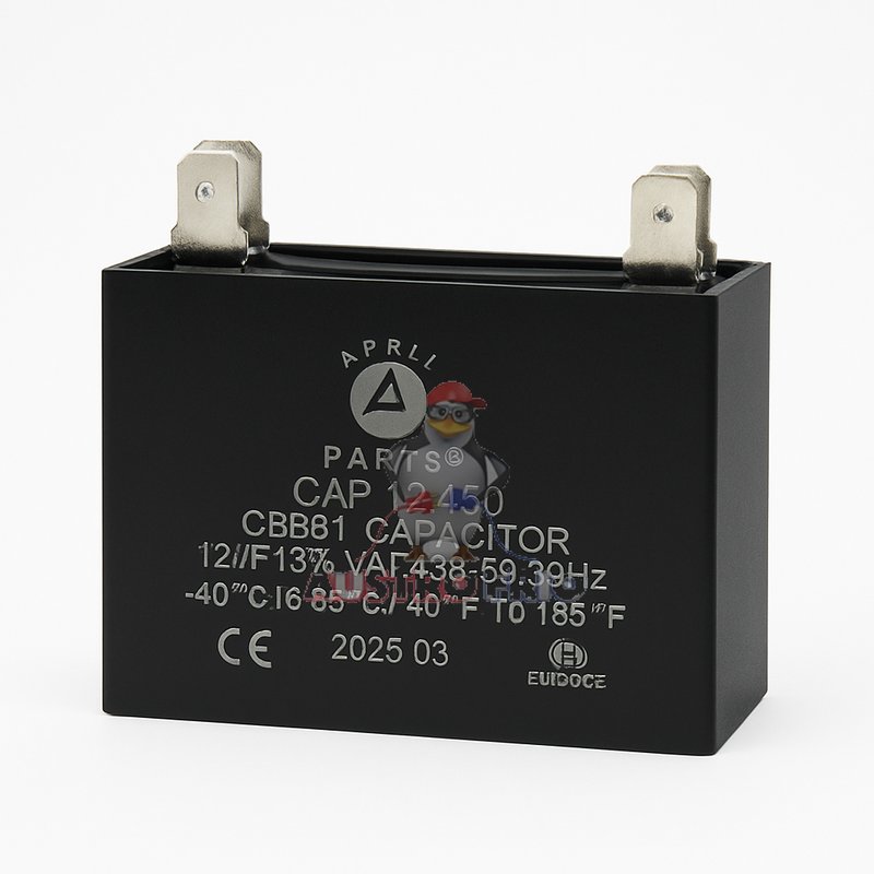 CAPACITOR NEGRO 12UF MABE/WHIRLPOOL