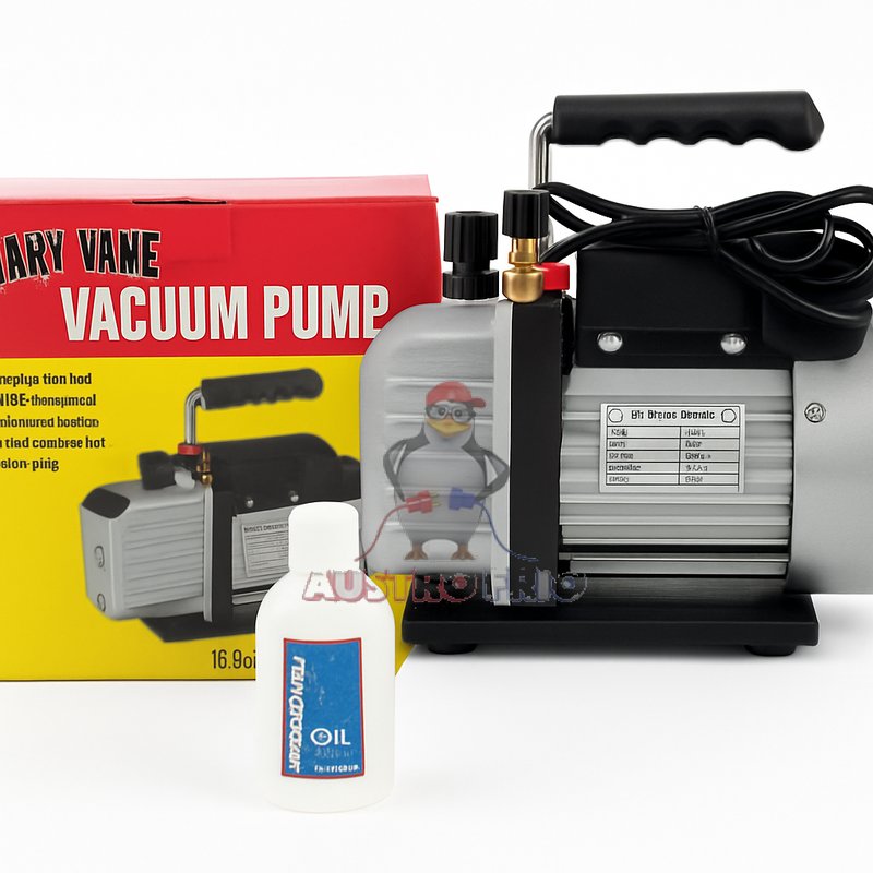 BOMBA DE VACÍO 1 ETAPA 1/4HP - 2.5CFM REFRIGERADORA TODAS LAS MARCAS